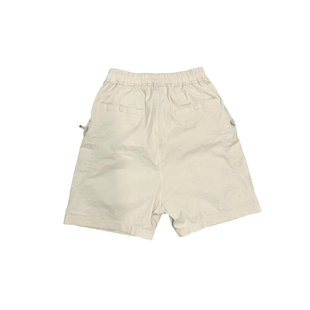 RICK OWENS BAUHAUS POD SHORTS.
