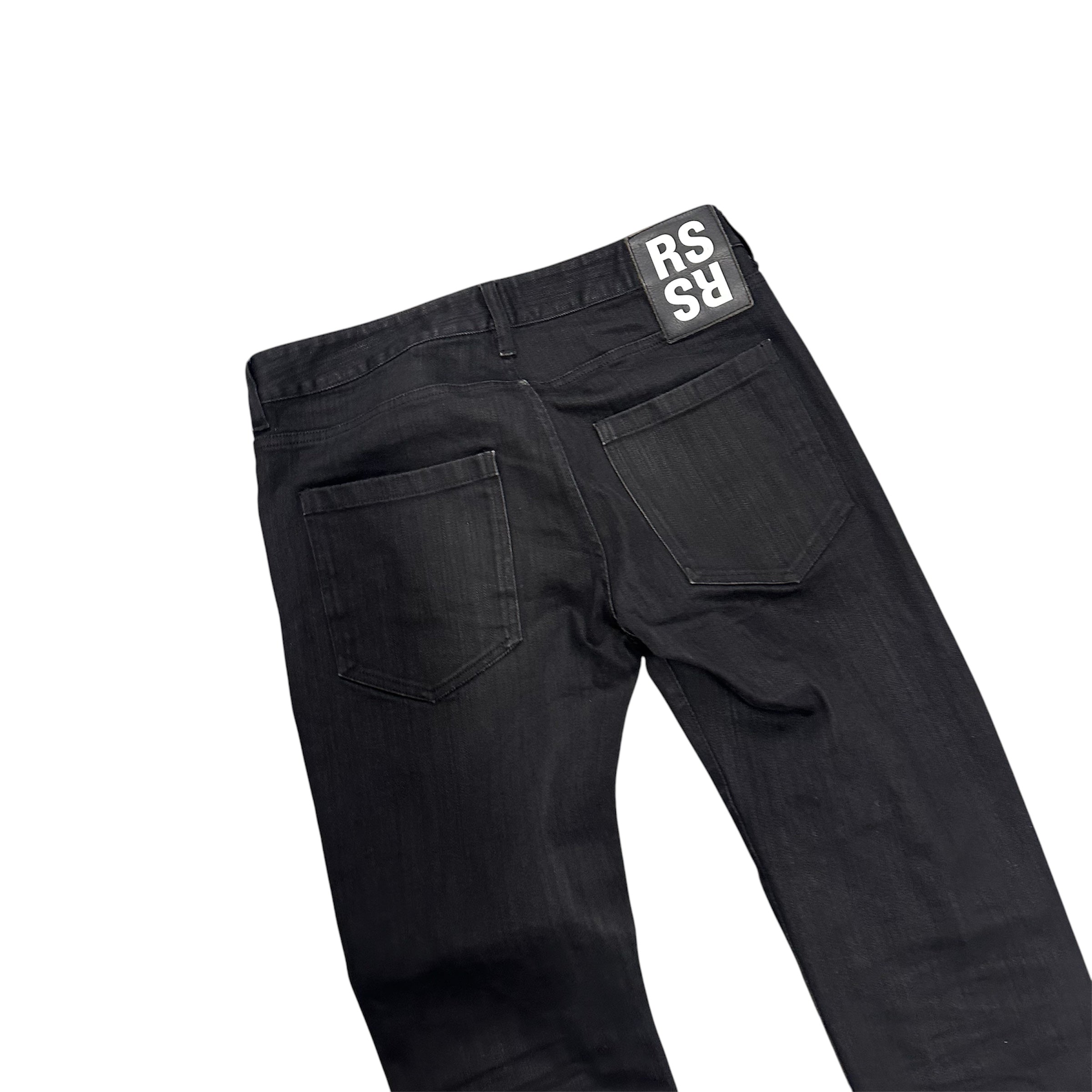 RAF SIMONS A/W 18 CHRISTIANE F PATCH JEANS
