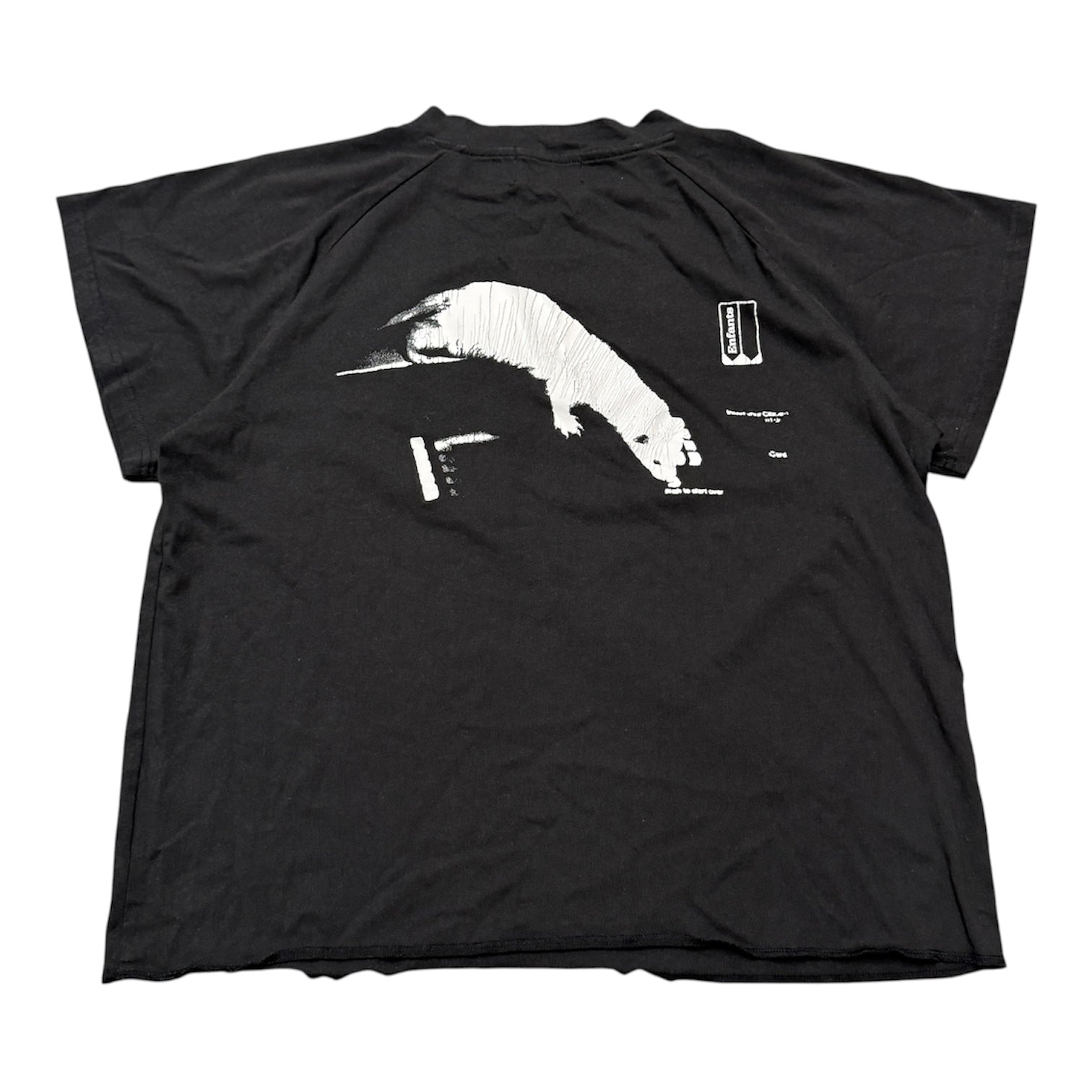 ENFANTS RICHES DEPRIMES RAT OPERATOR RAGLAN SHIRT.