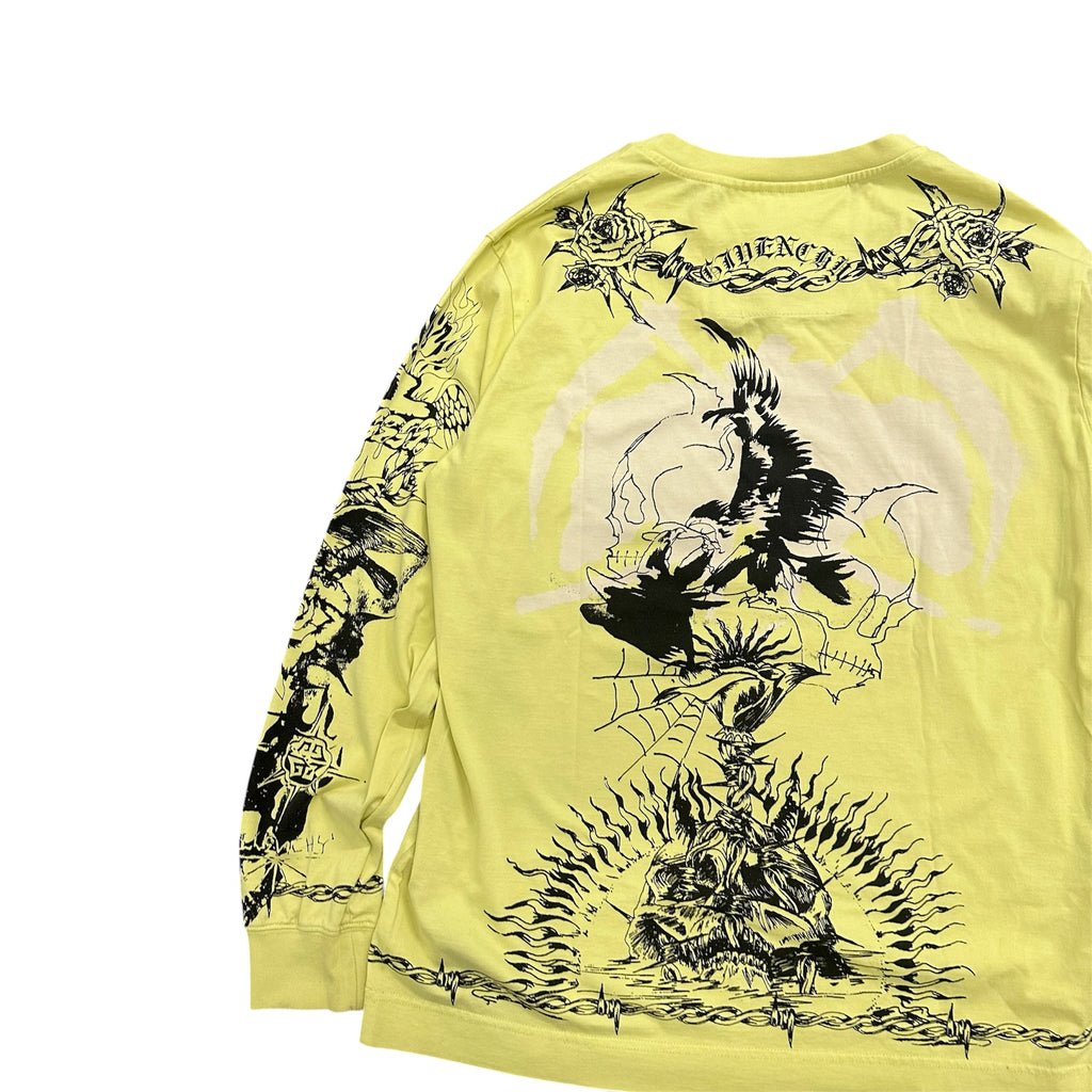 GIVENCHY GREEN TATTOO LONGSLEEVE