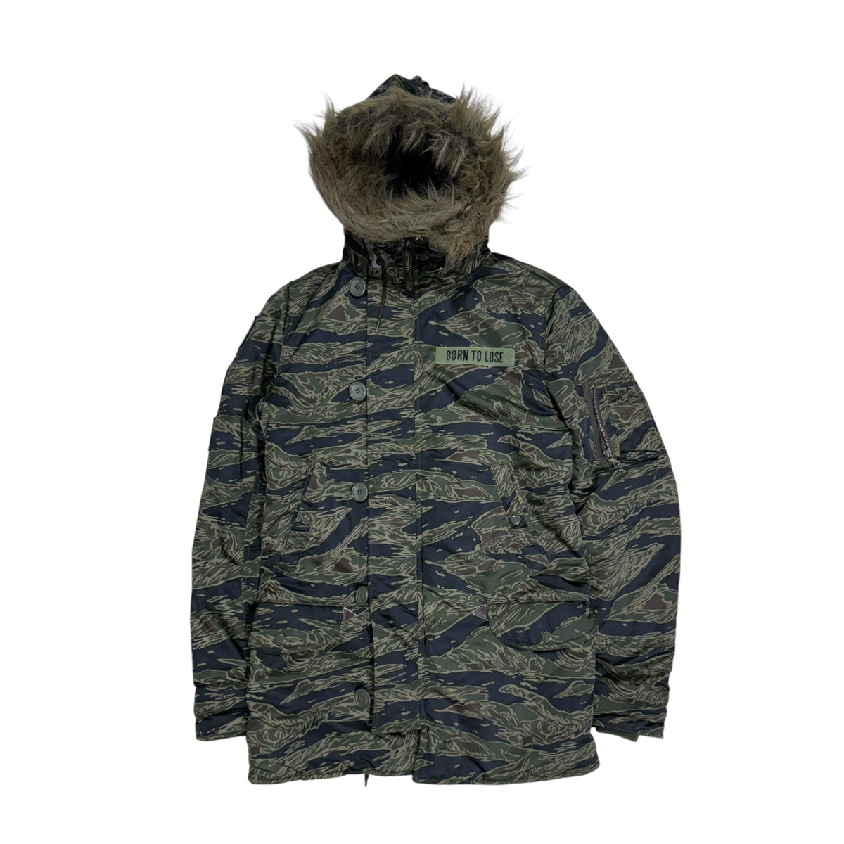 HYSTERIC GLAMOUR TIGER CAMO BOMBER JACKET