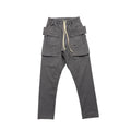 RICK OWENS DRKSHDW CREATCH CARGO GRAY PANTS