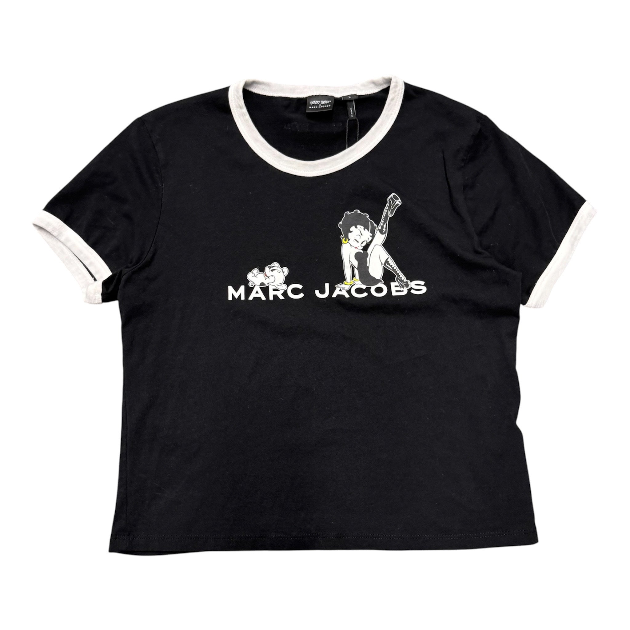 BETTY BOOP MARC JACOBS RINGER TEE.