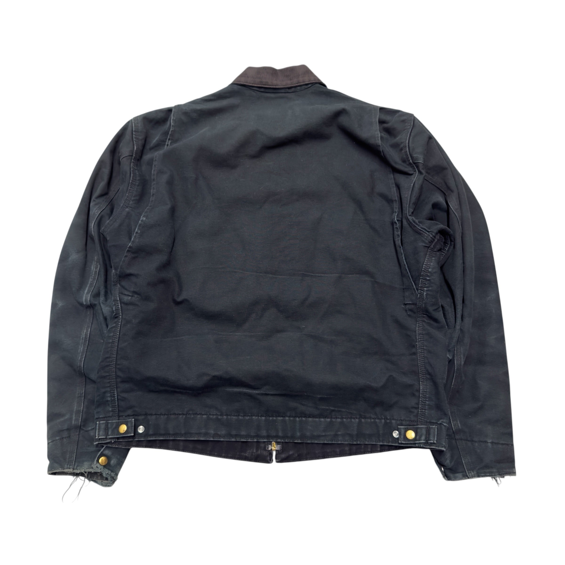 CARHARTT FADED GRAY DETROIT JACKET.