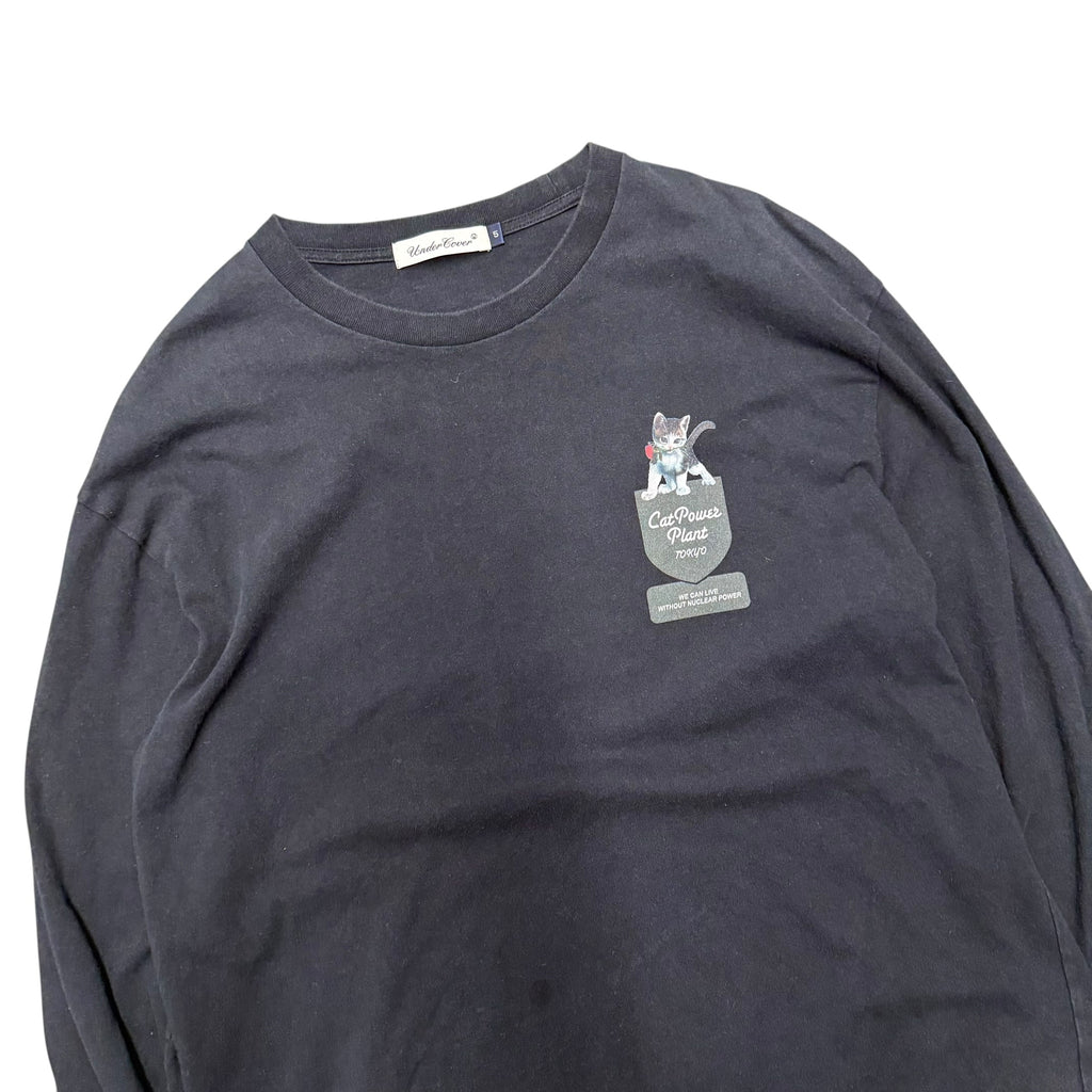 UNDERCOVER CAT POWER PLANT LONGSLEEVE.