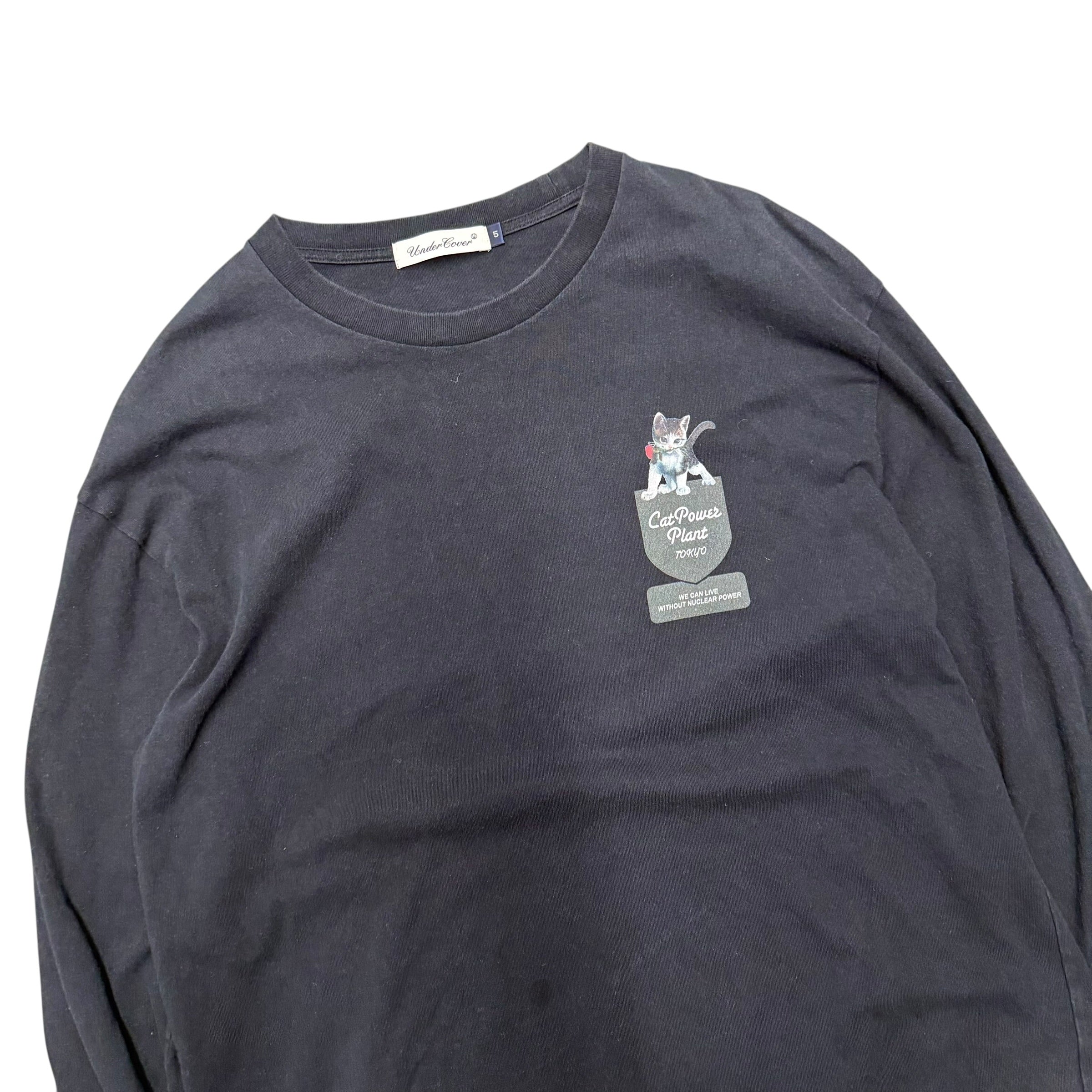 UNDERCOVER CAT POWER PLANT LONGSLEEVE.