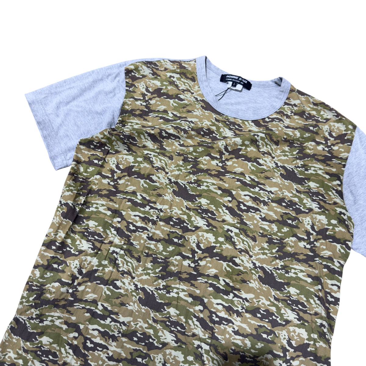 COMME DES GARÇONS HOMME DEUX CAMO TEE.