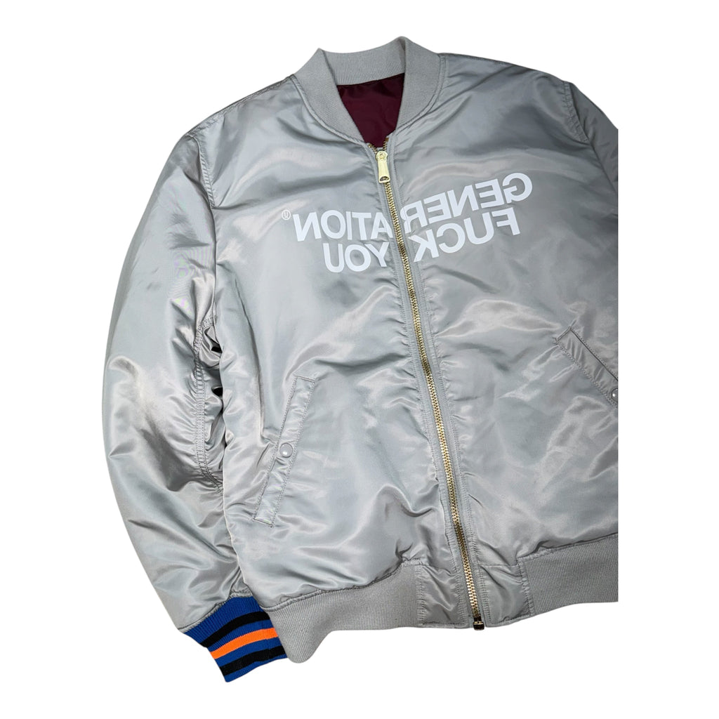 UNDERCOVER X SUPREME GENERATION FUCK YOU RESERVABLE BOMBER.