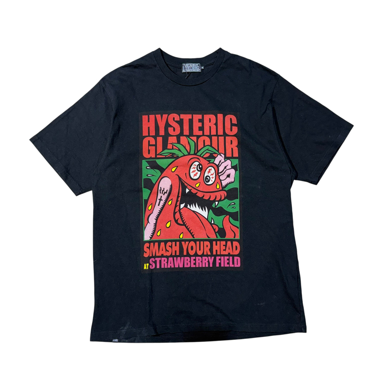 HYSTERIC GLAMOUR STRAWBERRY MONSTER TEE