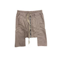 RICK OWENS DRKSHDW BEIGE DRACCA SKIRT.