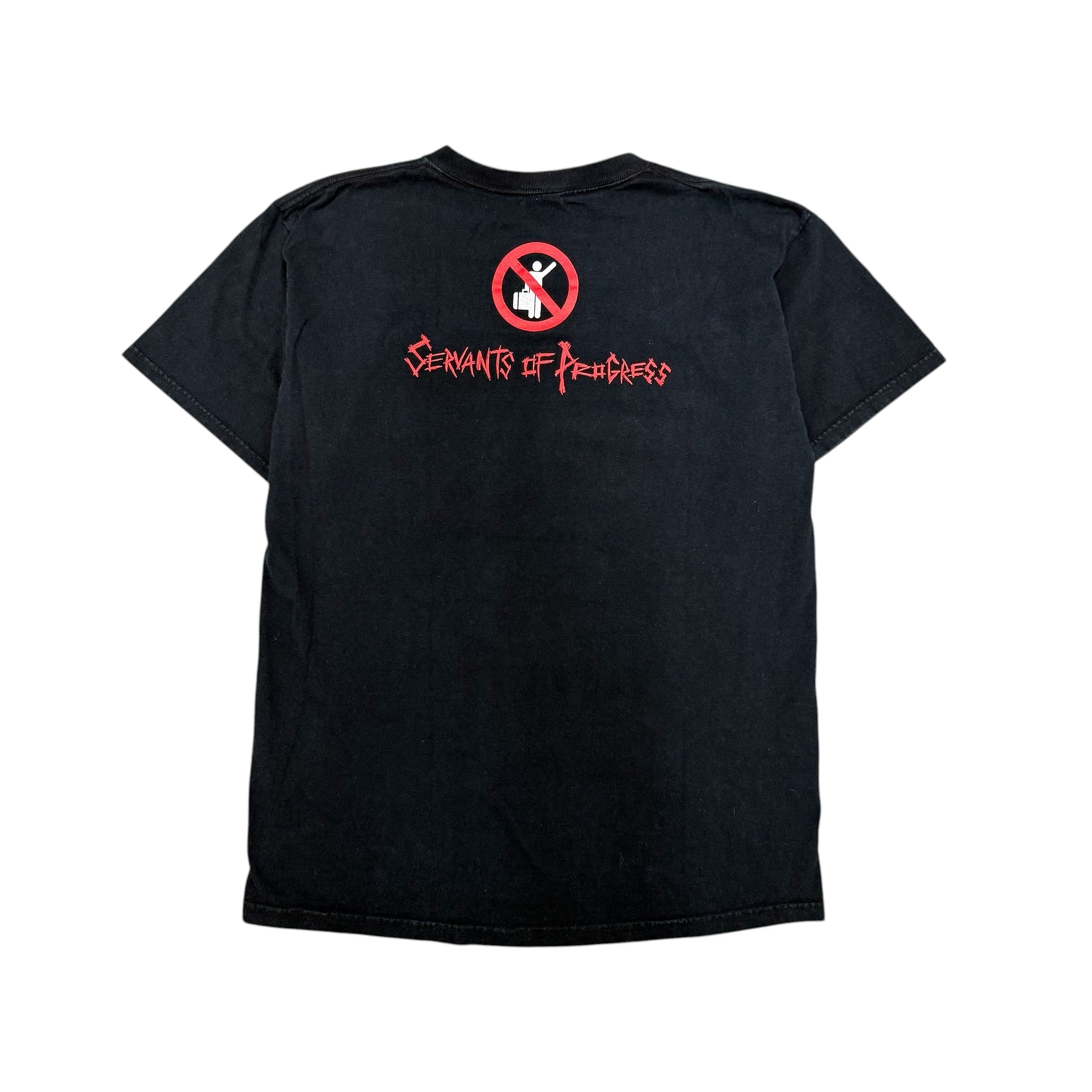 VINTAGE 2000'S MISERY INDEX SHIRT.