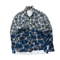 GREG LAUREN PATCHWORK FLANNEL