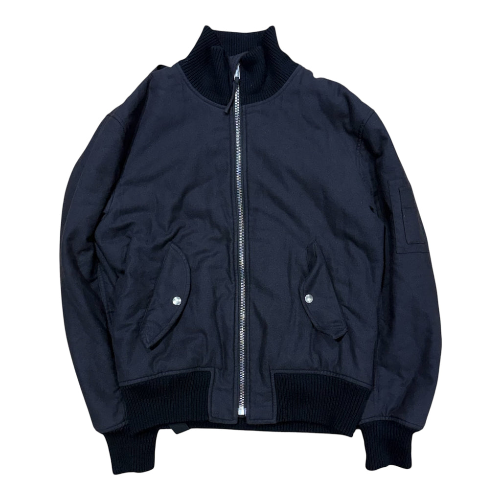 HELMUT LANG BONDAGE BOMBER JACKET.