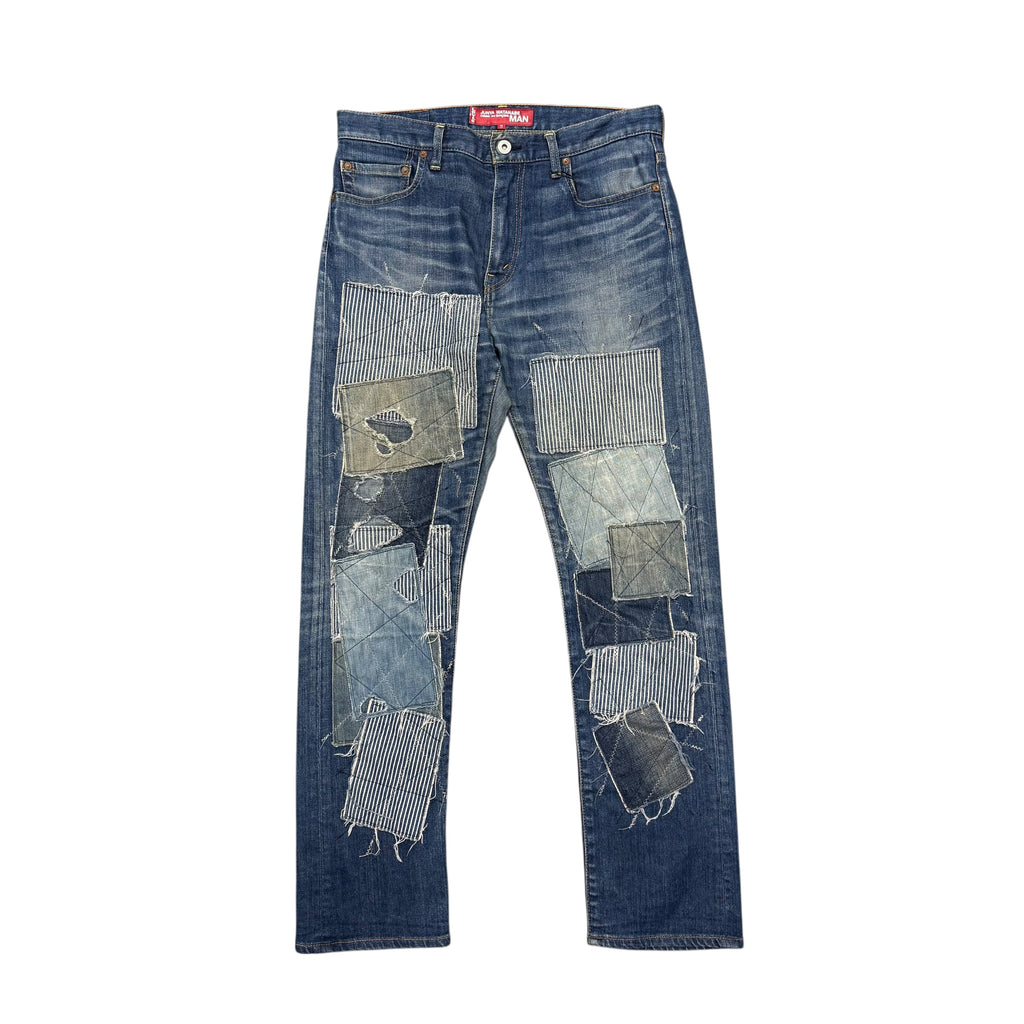 JUNYA WATANABE X LEVI PATCHWORK DENIM.