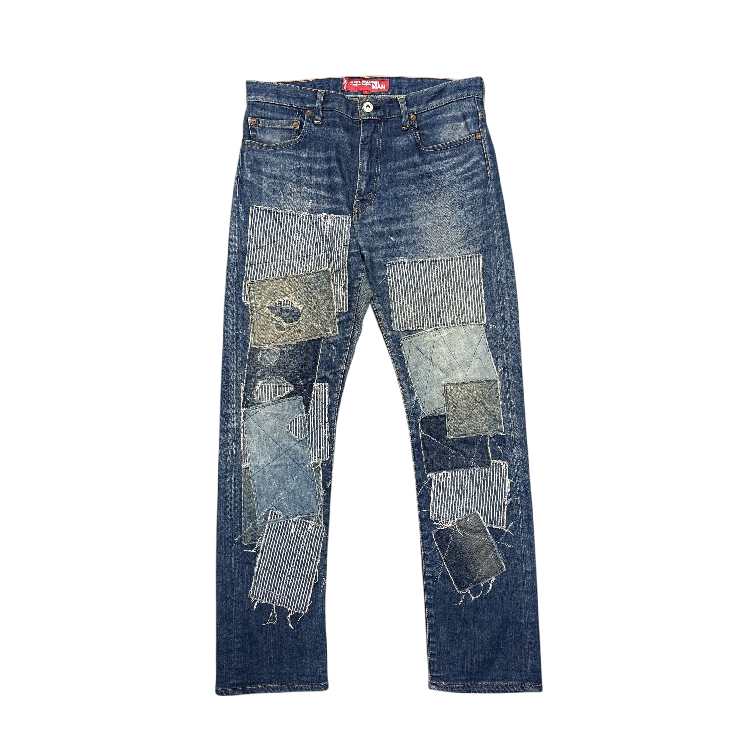 JUNYA WATANABE X LEVI PATCHWORK DENIM.