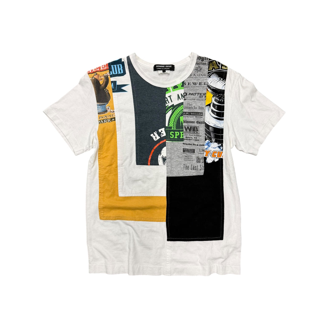 CDG PATCHWORK TEE