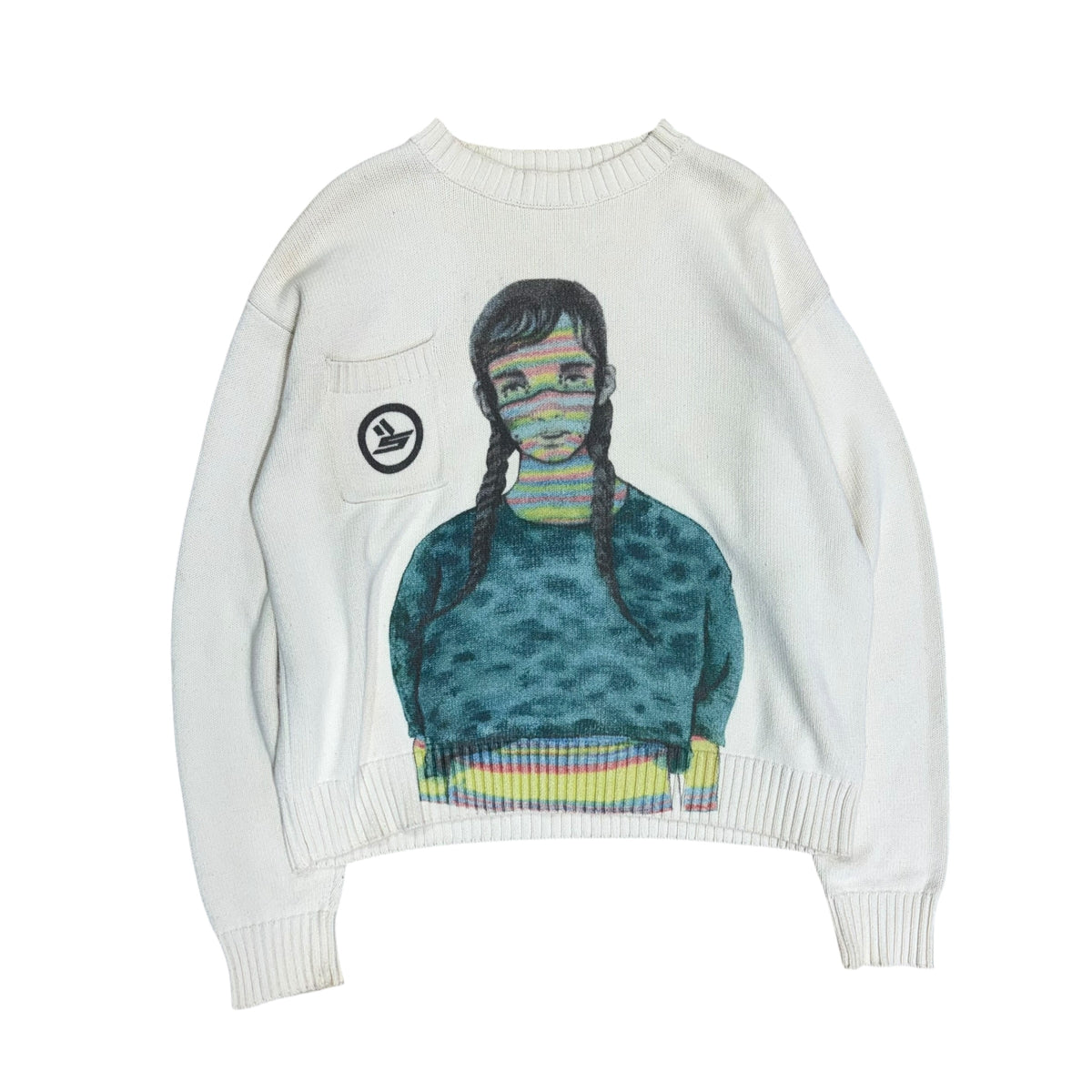 SICKO “BAD CASE OF STRIPES” KNIT SWEATER.