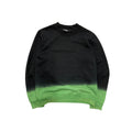 RAF SIMONS DIP DYE OMBRE DEGRADE TRANSITION GRADIENT SWEATER.
