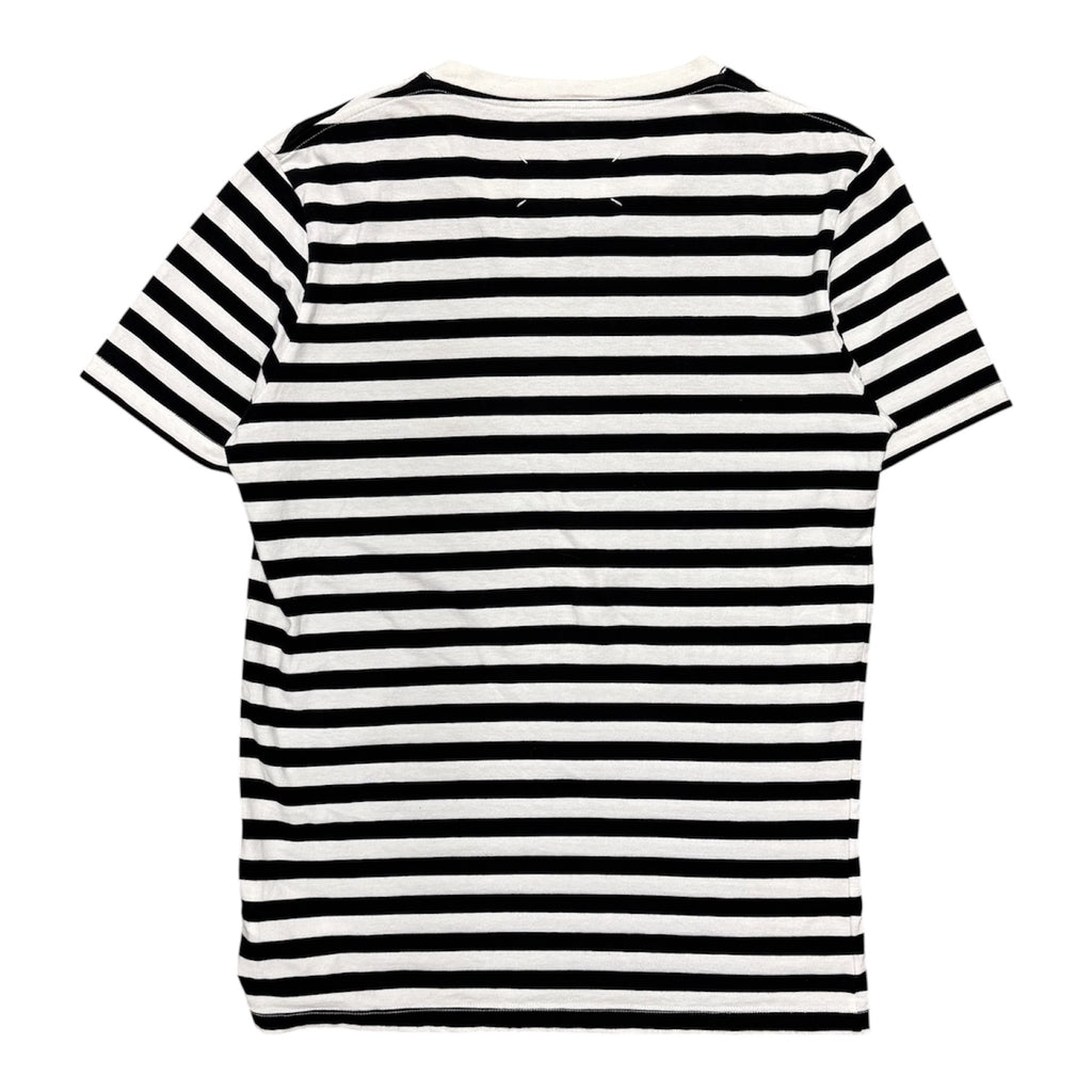MAISON MARGIELA STRIPED 4 STITCH TEE.