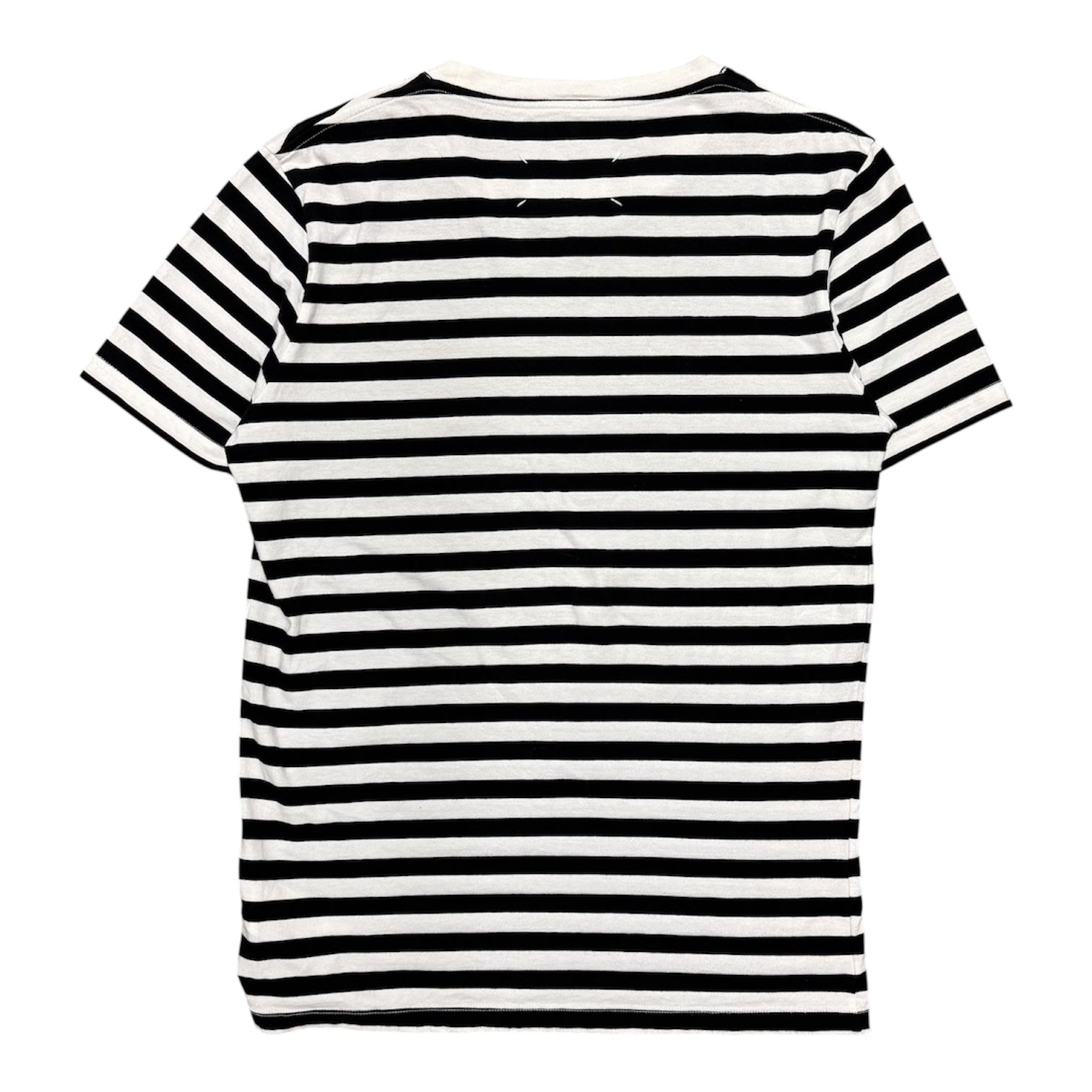 MAISON MARGIELA STRIPED 4 STITCH TEE.