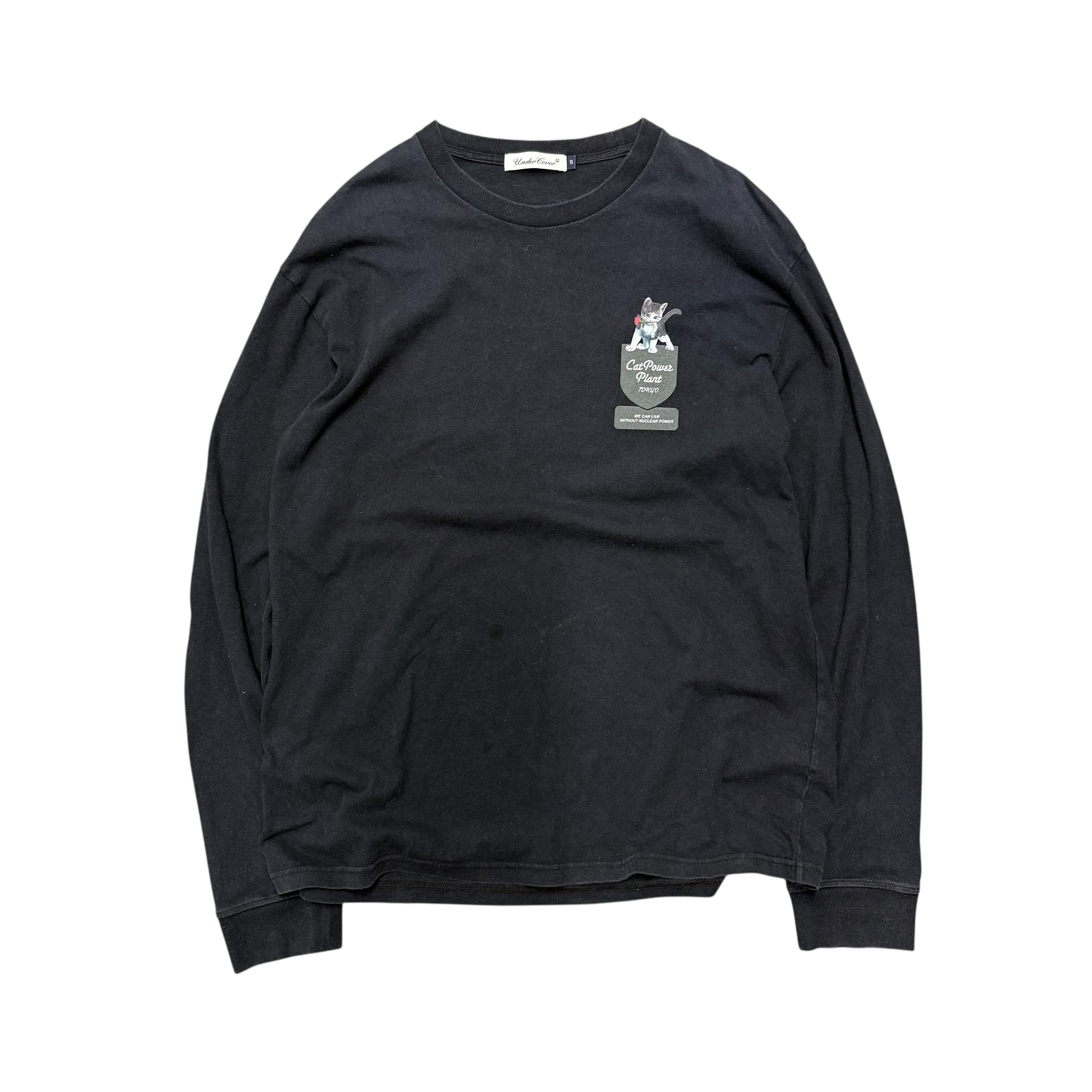 UNDERCOVER CAT POWER PLANT LONGSLEEVE.