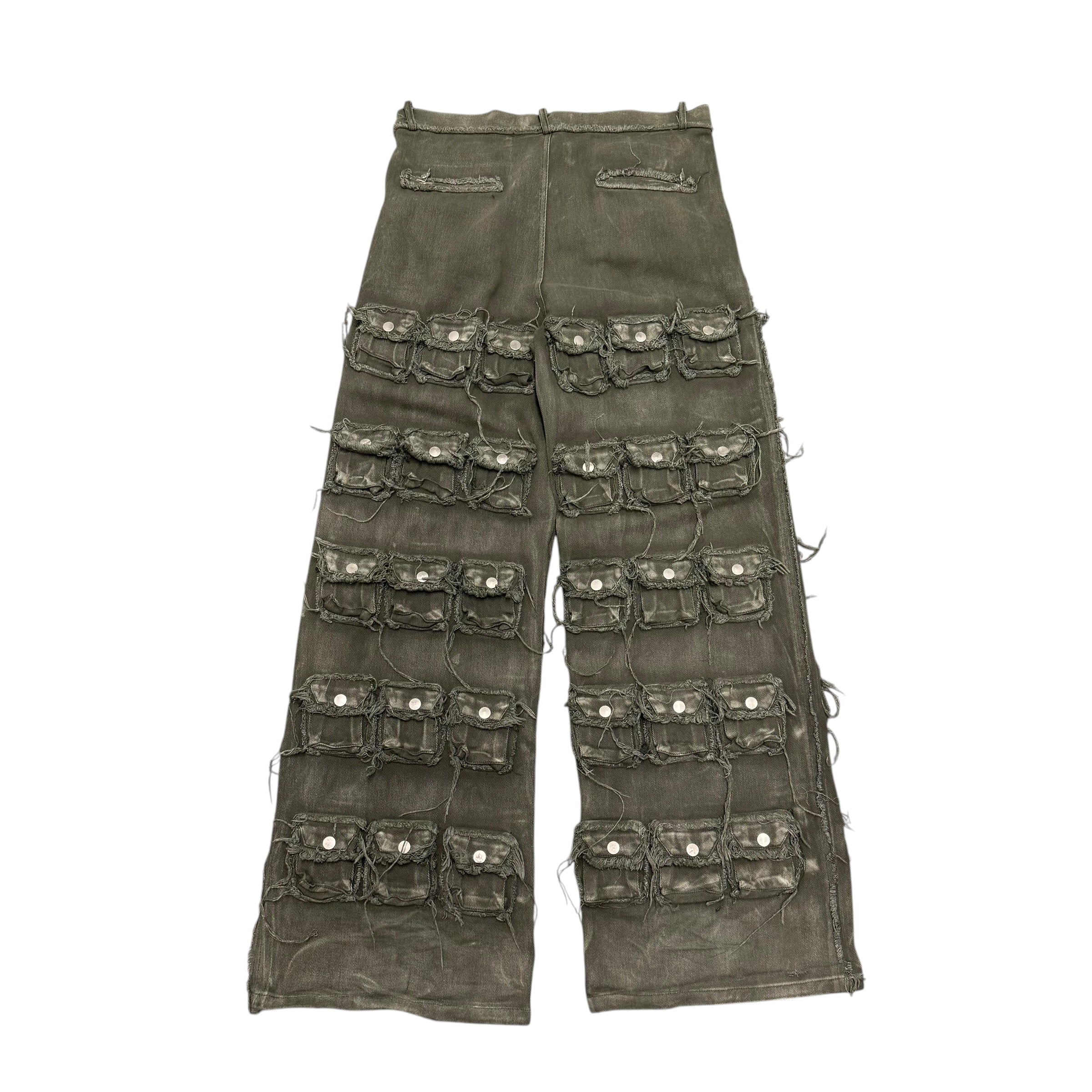 NOFAITHSTUDIOS 64 POCKET CARGO PANTS.