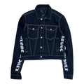 VLONE BLACK DENIM JACKET.