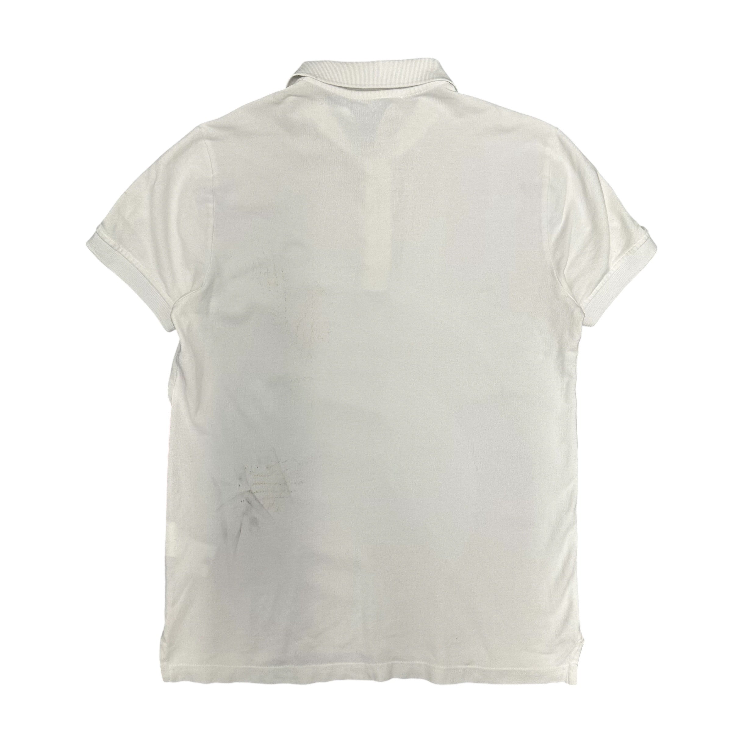 MOSCHINO "LOVE MOSCHINO" PEACE SIGN SHIRT.