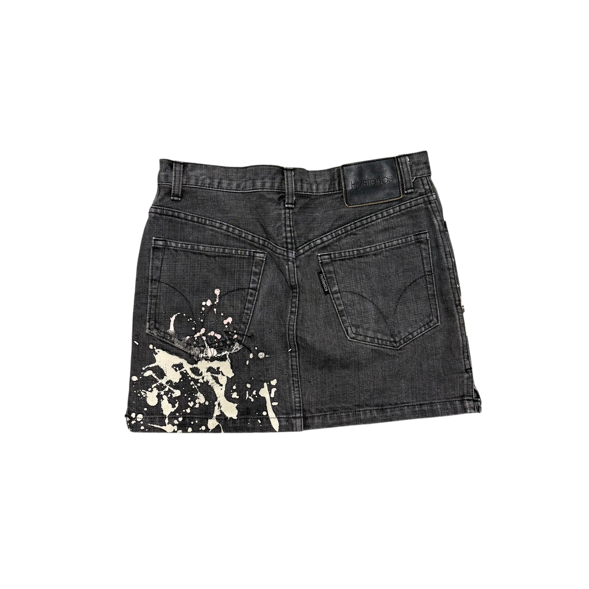 BLACK HYSTERIC GLAMOUR SKIRT.