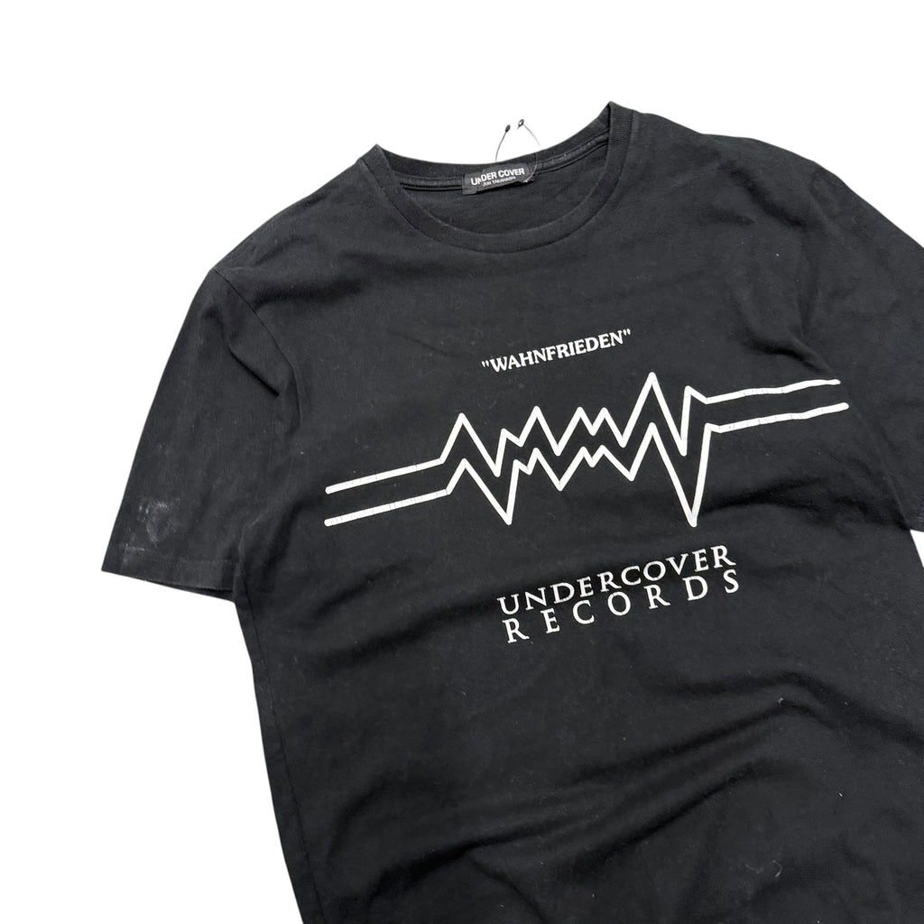 BLACK UNDERCOVER RECORDS TEE.