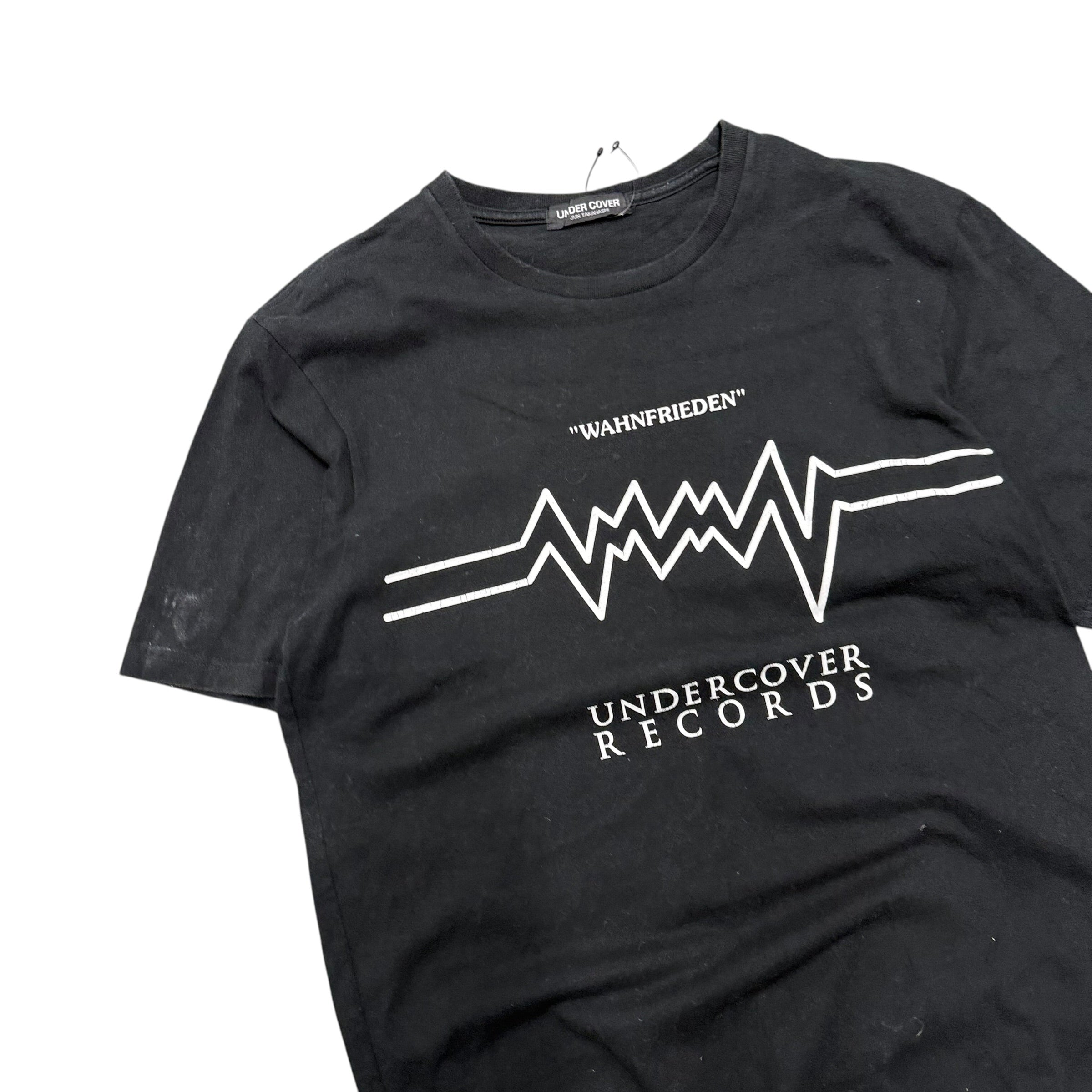 BLACK UNDERCOVER RECORDS TEE.