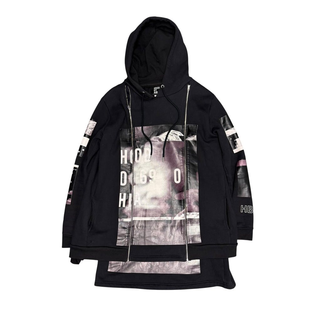HOOD BY AIR AW14 ORGAN & BONES HOODIE.