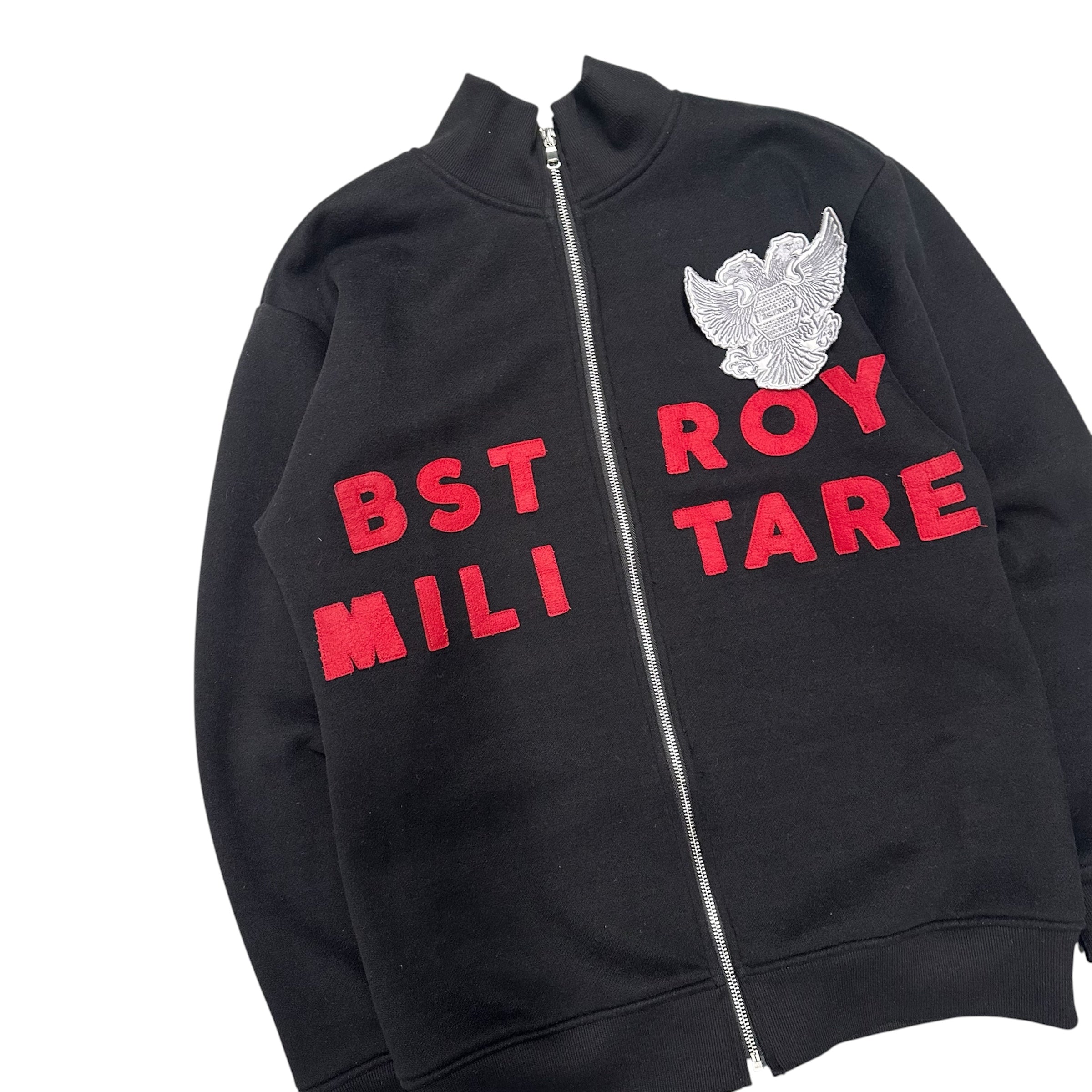 BSTROY ITALIAN MILITARY ZIP UP.