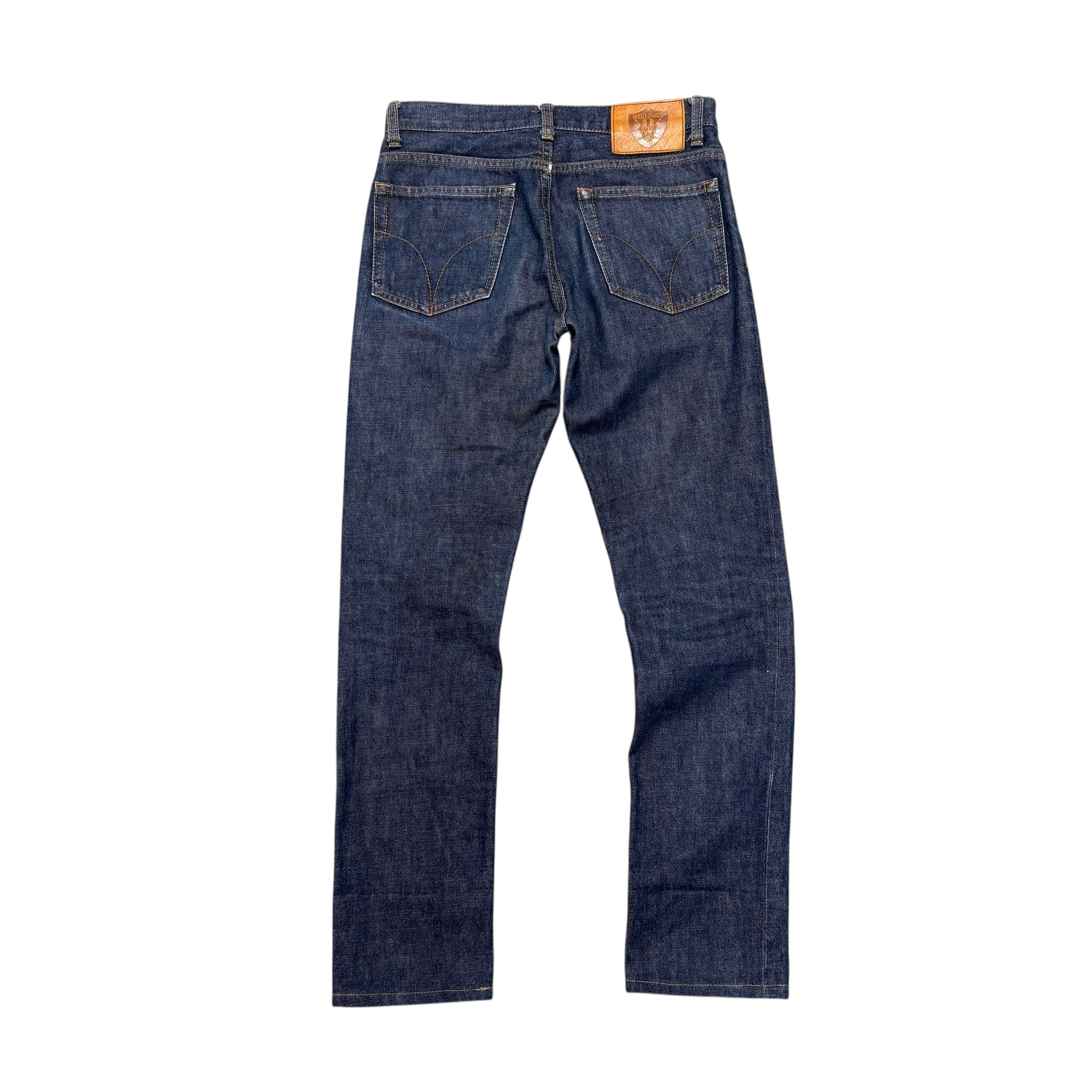 HYSTERIC GLAMOUR WOMEN'S INDIGO DENIM.