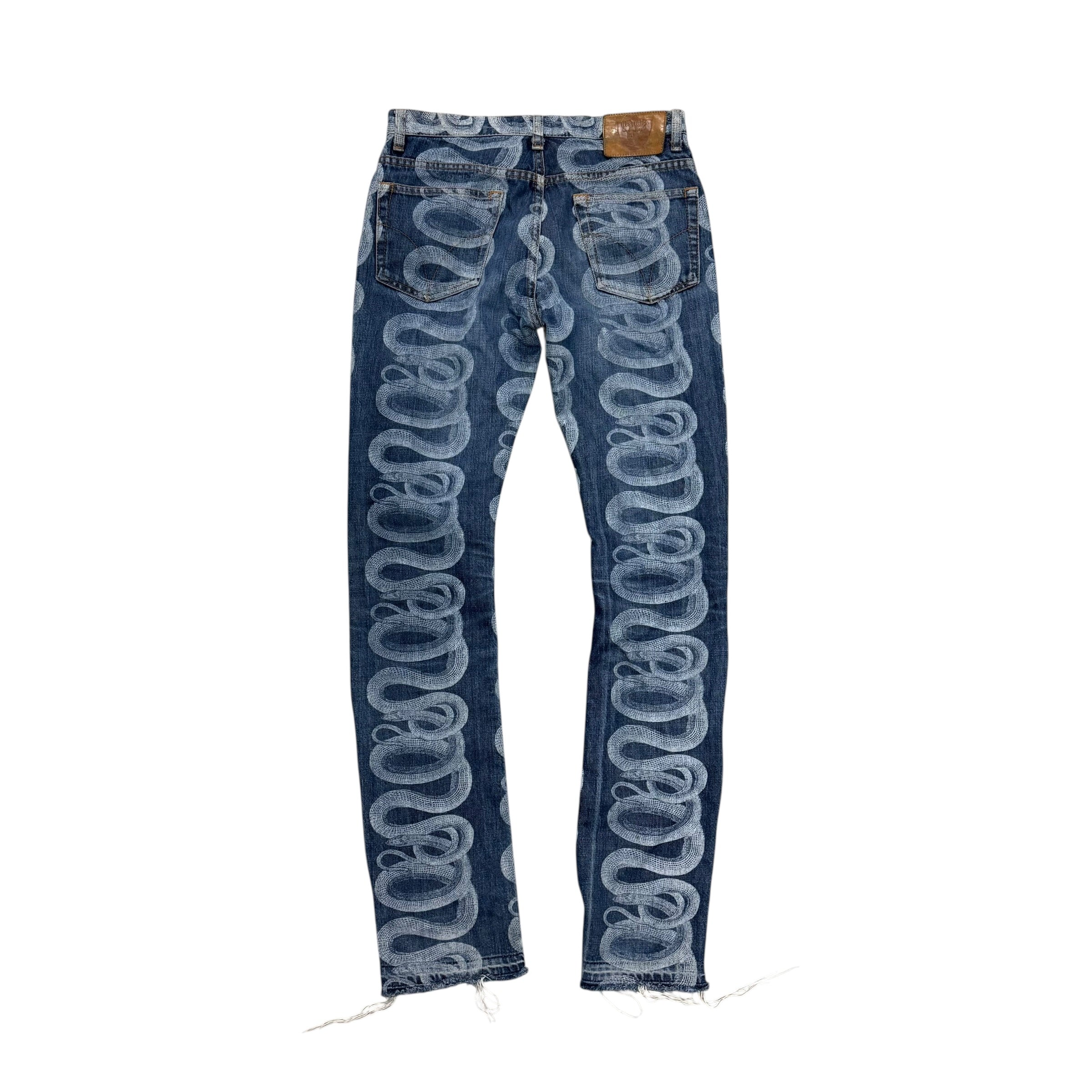 HYSTERIC GLAMOUR SNAKE DENIM
