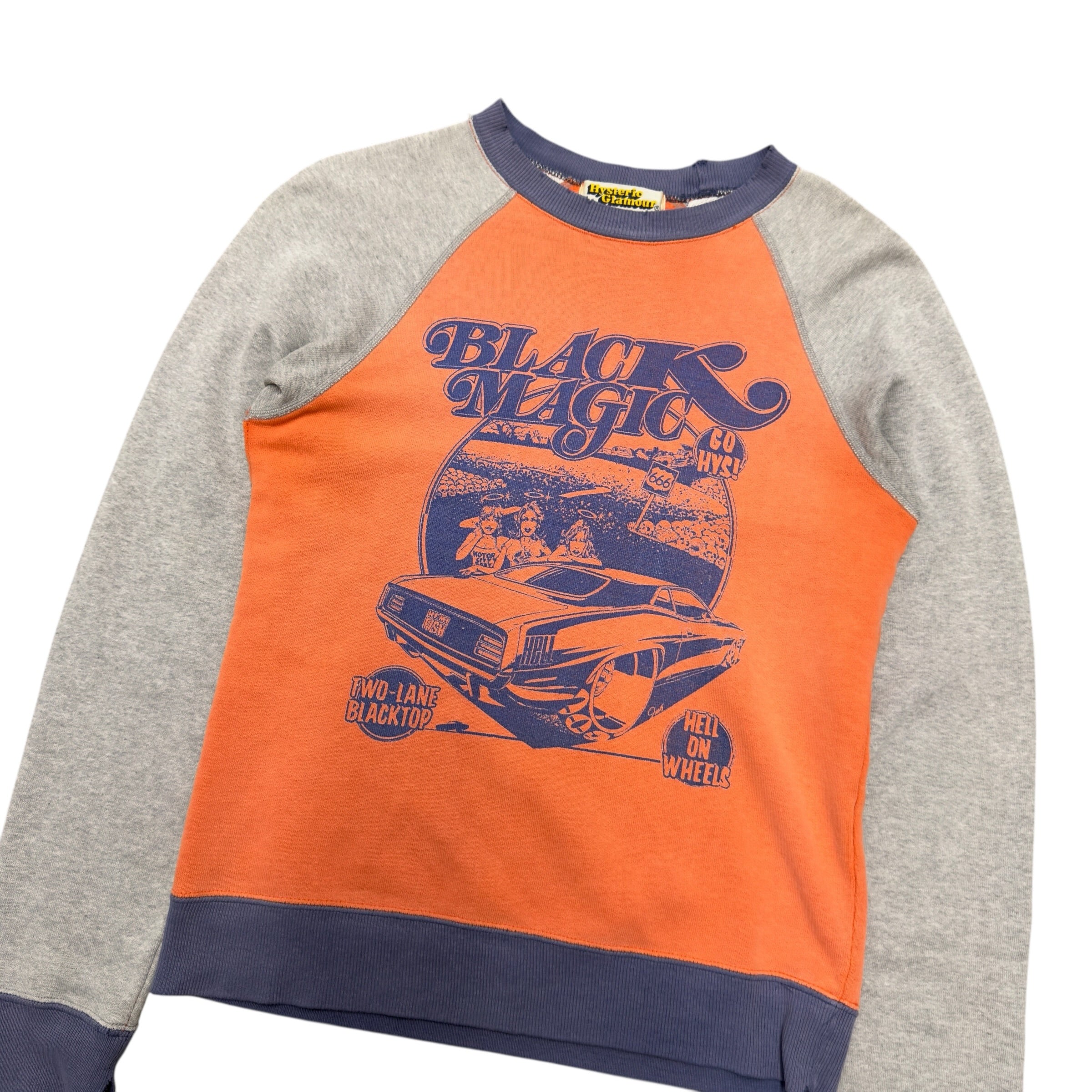 HYSTERIC GLAMOUR BLACK MAGIC SWEATER.