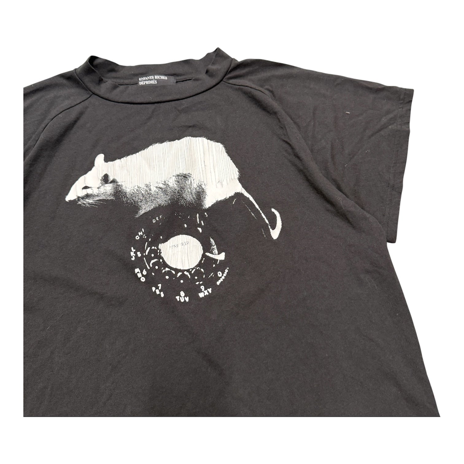 ENFANTS RICHES DEPRIMES RAT OPERATOR RAGLAN SHIRT.