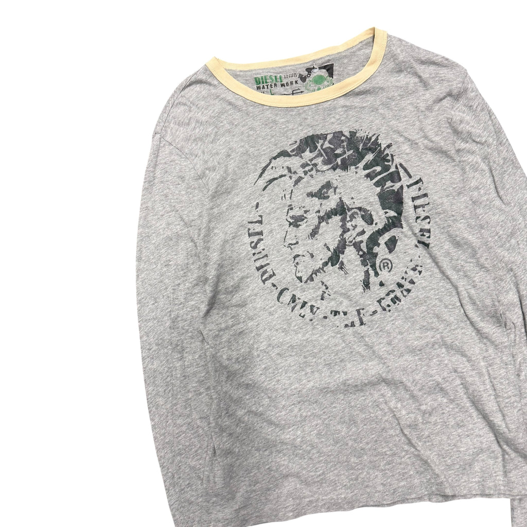 DIESEL LOGO LONGSLEEVE TEE