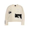 CALVIN KLEIN X RAF SIMONS X ANDY WARHOL PATCHWORK SWEATER.
