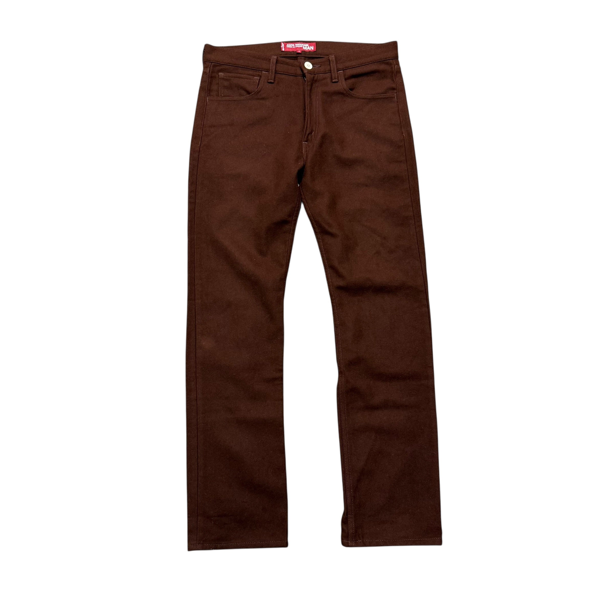JUNYA WATANABE X LEVI "GREENWICH PIGS" WOOL PANTS.