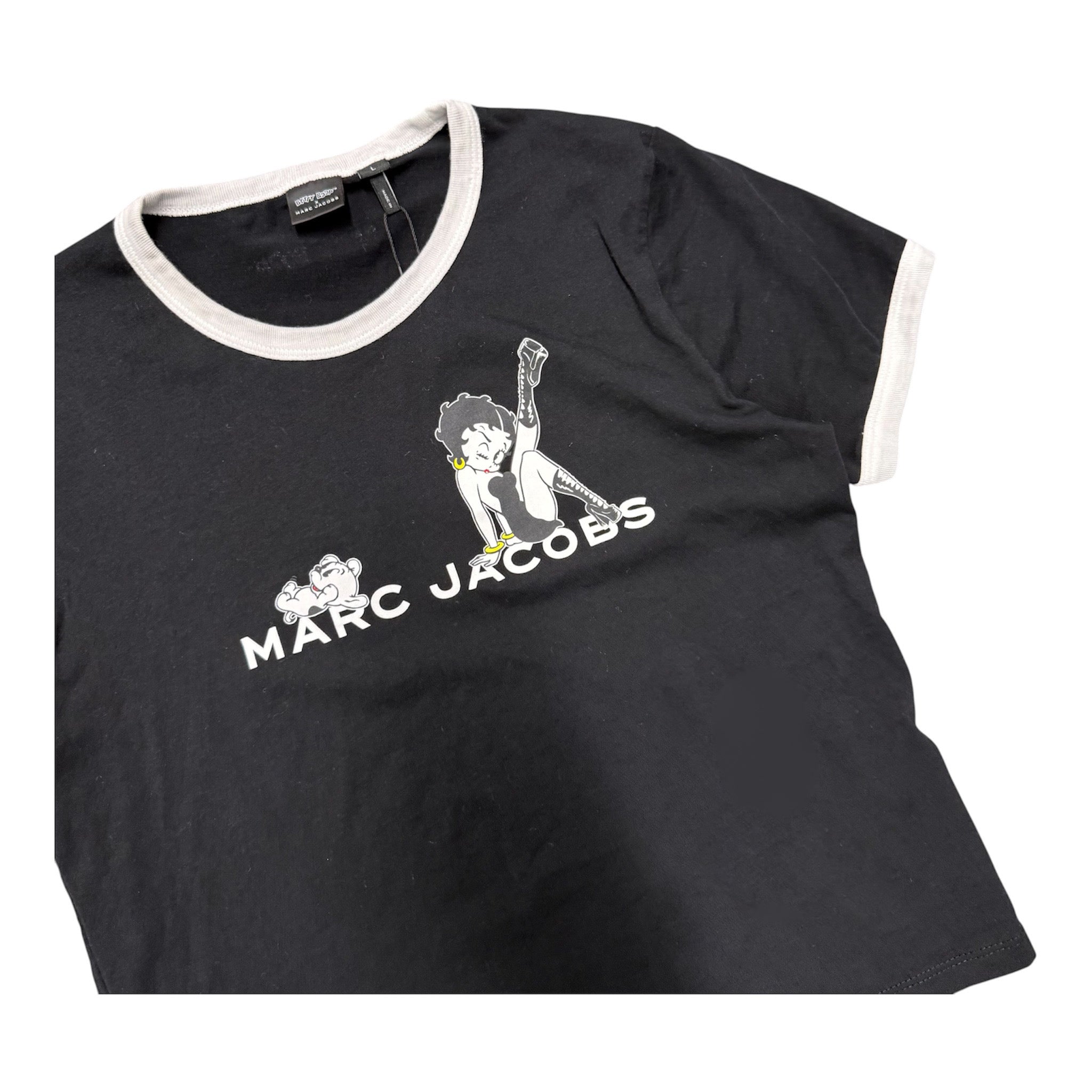 BETTY BOOP MARC JACOBS RINGER TEE.