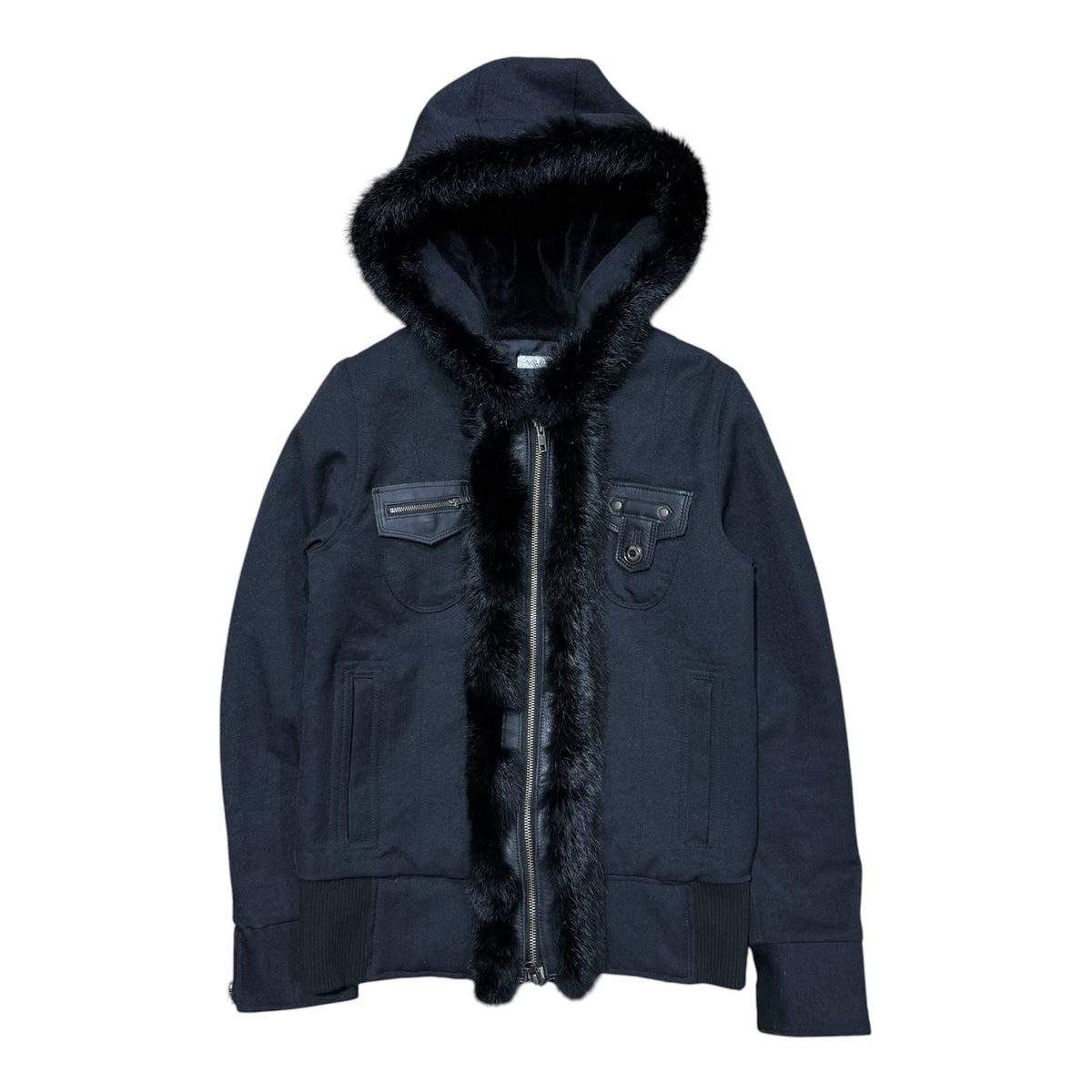 MILKBOY FUR BONO ZIPUP JACKET.
