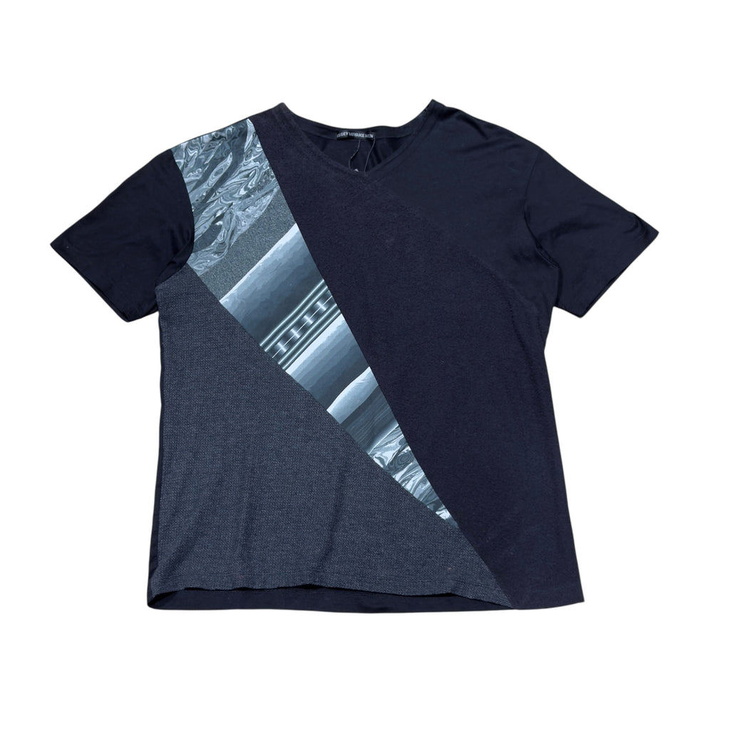 ISSEY MIYAKE TRIPLE PATCH TEE.