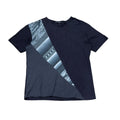 ISSEY MIYAKE TRIPLE PATCH TEE.