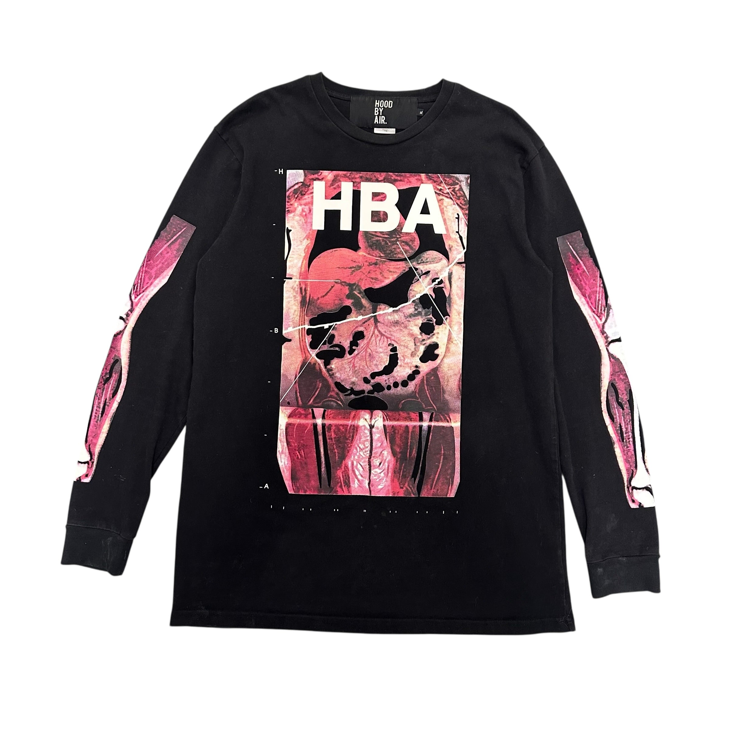 HOOD BY AIR FW14 ANATOMY LONGSLEEVE.