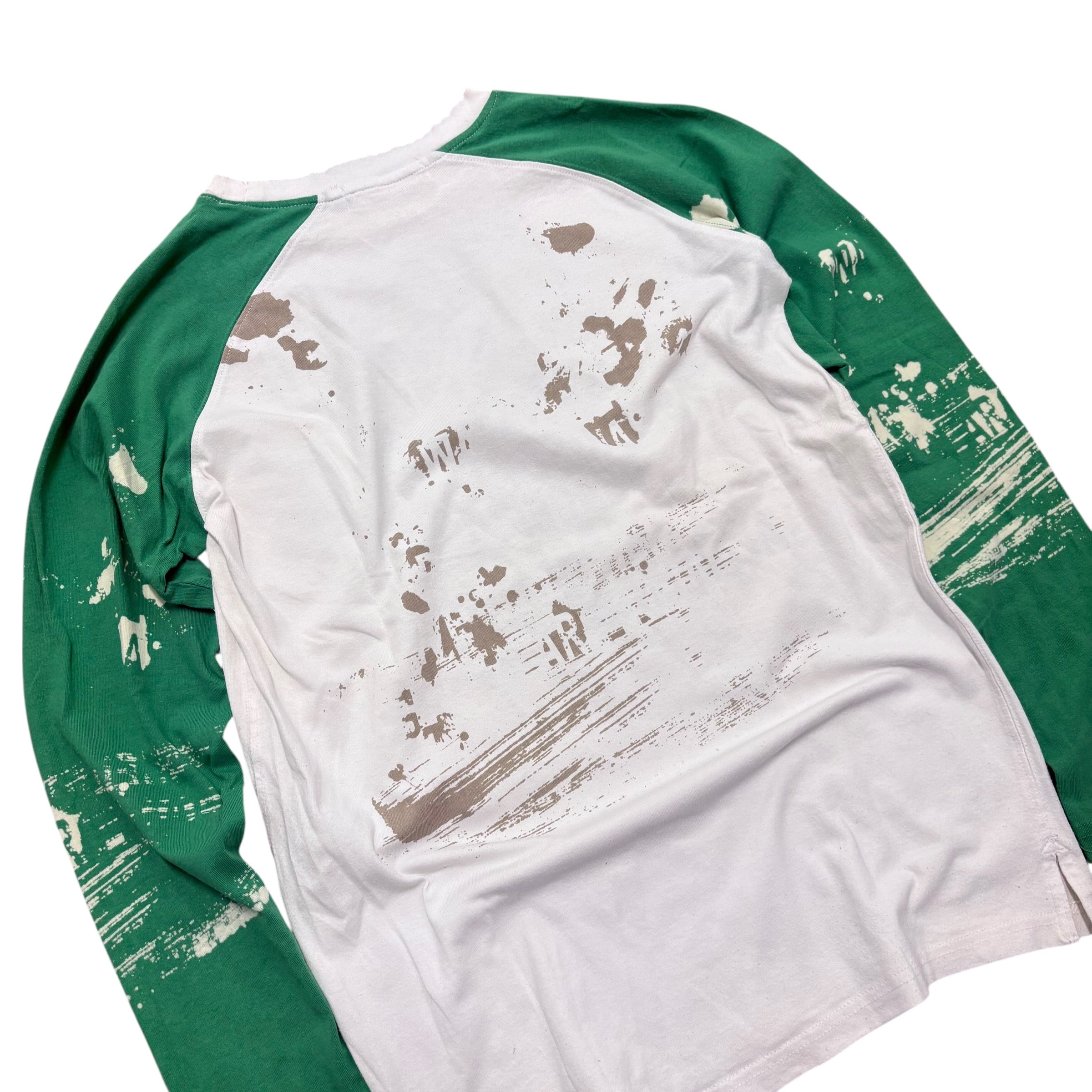 DAL FELLOW GREEN SKULL LONGSLEEVE SHIRT.