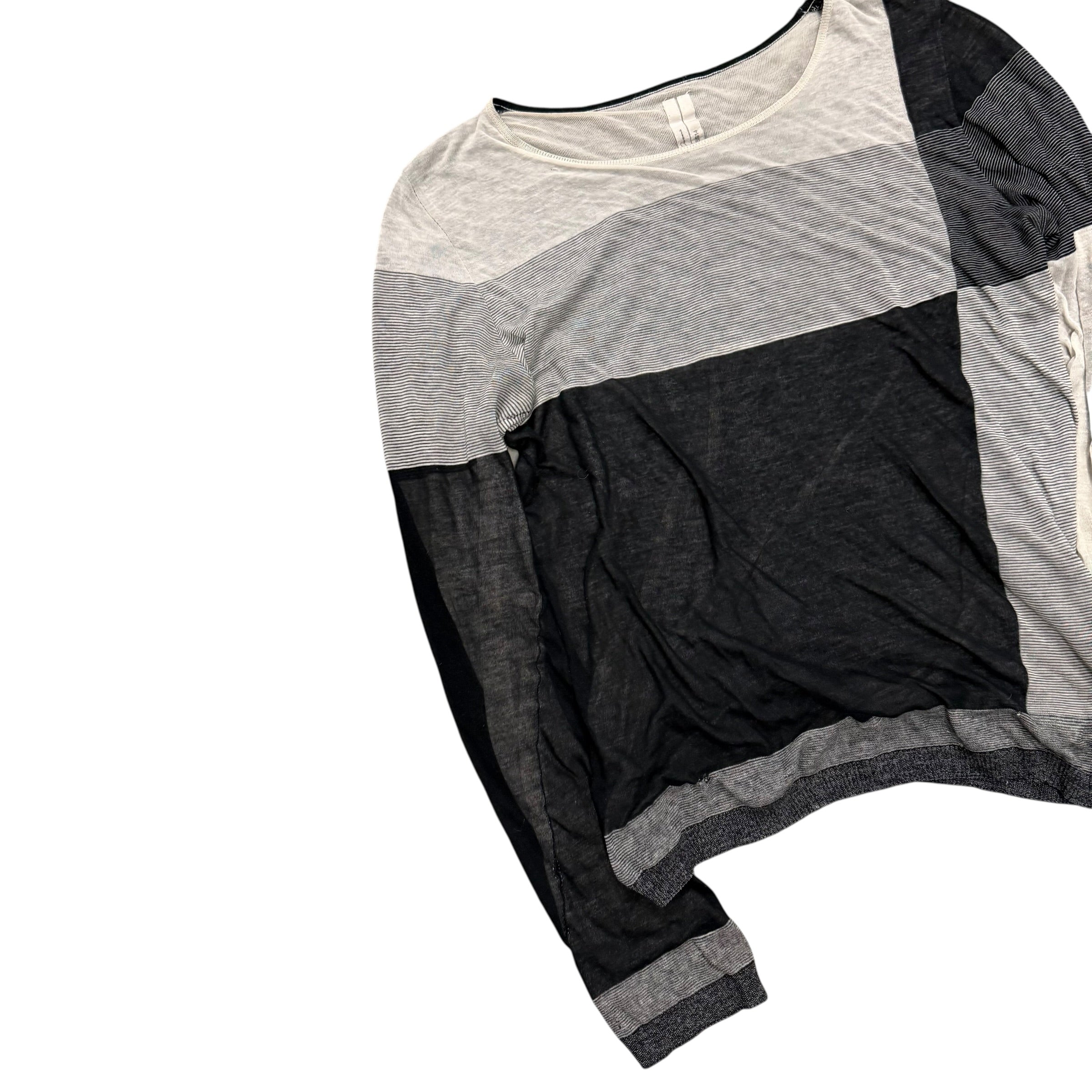 RICK OWENS SS14 “VICIOUS” DOUBLE LAYERED LONGSLEEVE.