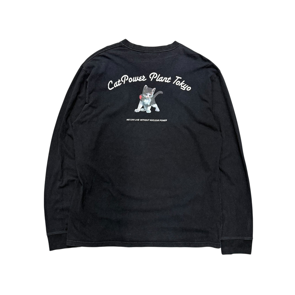 UNDERCOVER CAT POWER PLANT LONGSLEEVE.