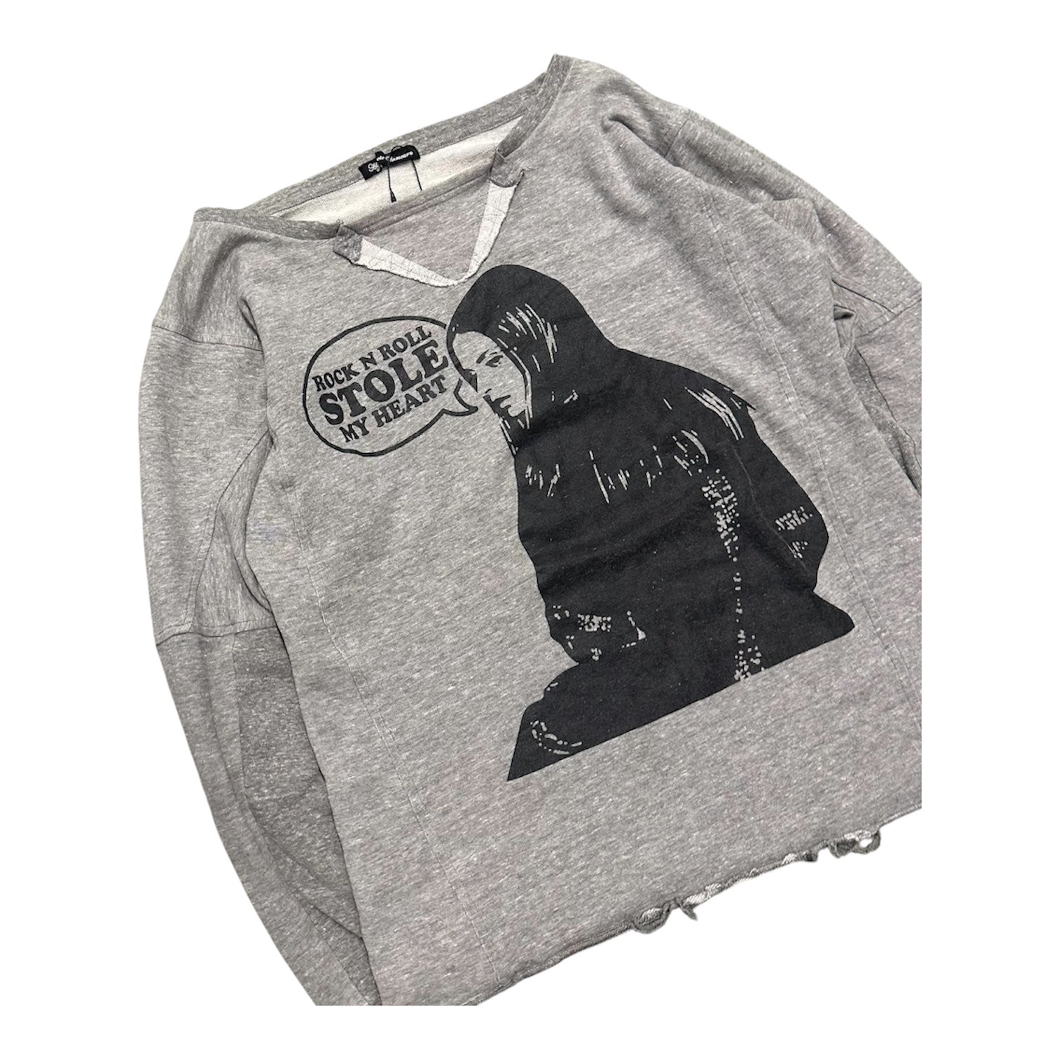 HYSTERIC GLAMOUR ROCK & ROLL CREWNECK.