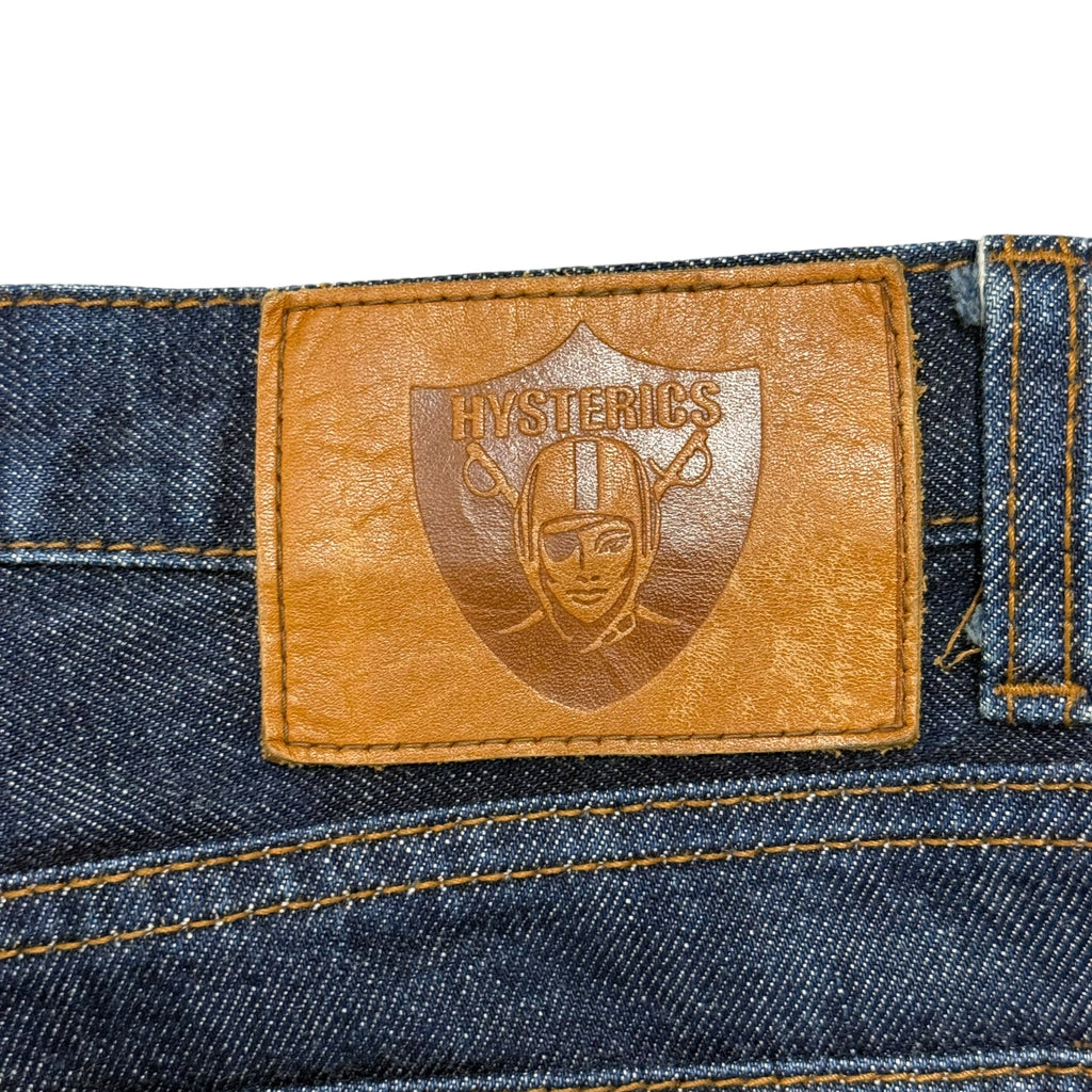 HYSTERIC GLAMOUR WOMEN'S INDIGO DENIM.